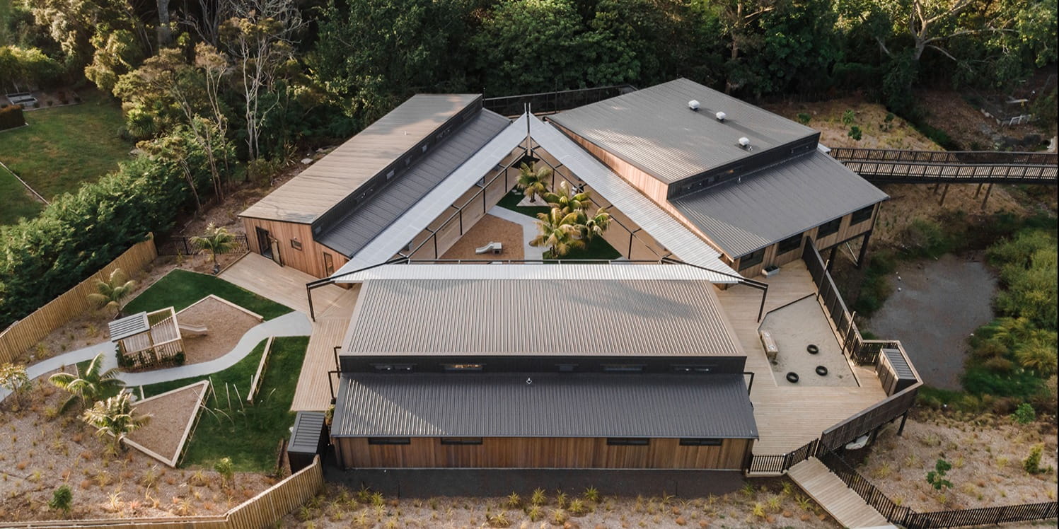 Childhood education centre in New Zealand, by CAA, restores and regenerates the site’s ecology