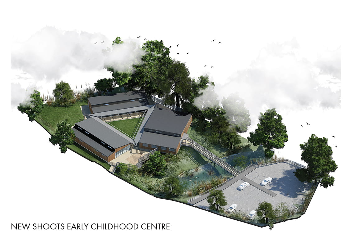 The new children education centre by COPELAND ASSOCIATES ARCHITECTS